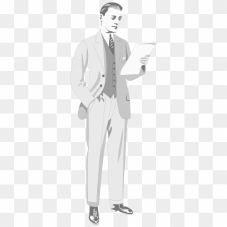 Three-piece Suits Clipart