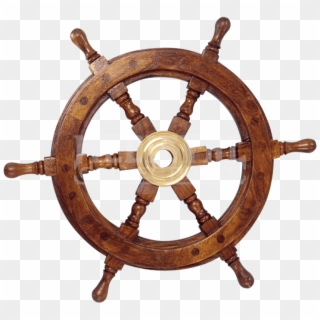 Wooden 15 Inch Ship Wheel 08 Sw18 By Meval Collectibles - Wooden Ship Pirate Wheel Clipart