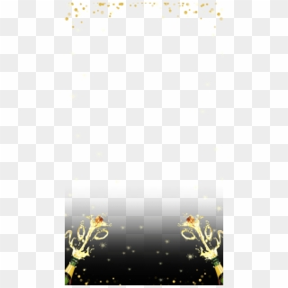 Gold Champagne Dirty - Champagne Popping Snapchat Filter Clipart