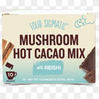Mushroom Hot Cacao Mix With Reishi - Chocolate Clipart