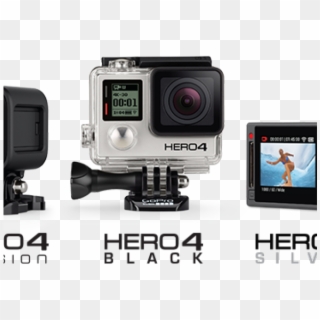 Gopro Hero 4 Silver Clipart