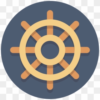 Circle Icons Shipwheel - Icon Clipart
