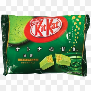 Kitkat Green Tea Png - Green Tea Kit Kat Png Clipart