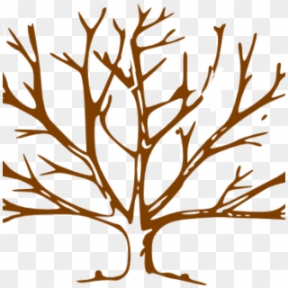 Draw A Tree With Snow Clipart