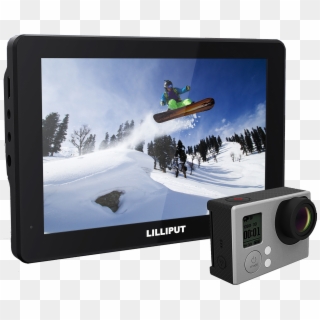 Lilliput Gopro Sports Camera Monitor - Lilliput Monitor Camera Clipart