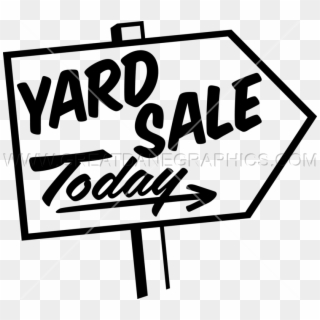 Garage Sale Signs, For Sale Sign - Yard Sale Sign Png Clipart