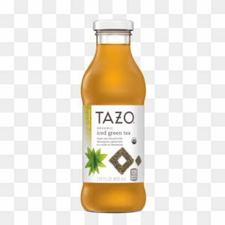 Organic Iced Green Tea Bottle Tazo Tea Png Zen Iced Clipart