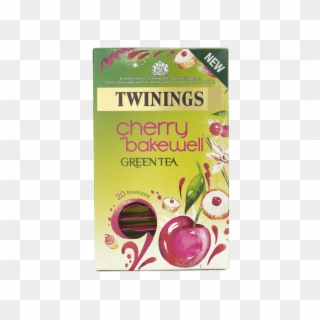 Twinings Cherry Bakewell Green Tea Clipart