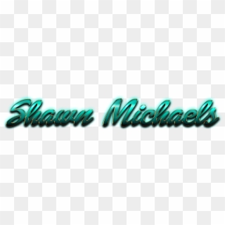 Shawn Michaels Name Logo Png - Graphic Design Clipart