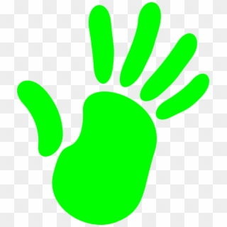 Green Hand Png Clipart