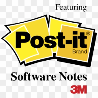 Post It Logo Png Transparent - Post It Notes Clipart