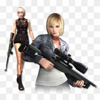 Army Style Jennifer And Casual Style Natasha, They - Counter Strike Natasha Clipart