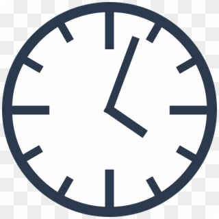 Collection Of Free Clock Clipart - Simple Clock Clipart - Png Download