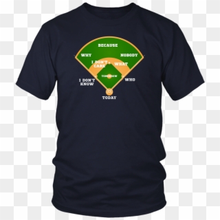 Baseball Diamond Fielding Card T Shirt - Merry Christmas To Police Clipart