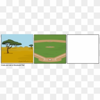 Diamond In The Desert - Baseball Field Clipart