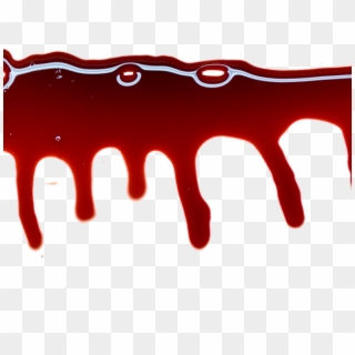 Splatter Clipart Transparent Background - Blood Drip Png
