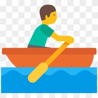 Images Of Rowboat Emoji - Remando Emoji Clipart