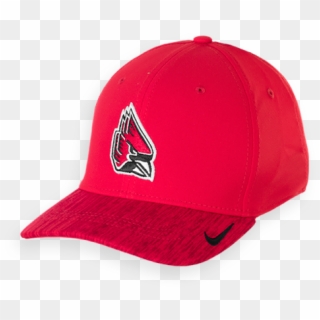 Image For Red Nike Areo Swoosh Flex Hat - Baseball Cap Clipart