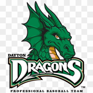 The Minor League Baseball Franchise The Dayton Dragons - Dayton Dragons Logo Clipart