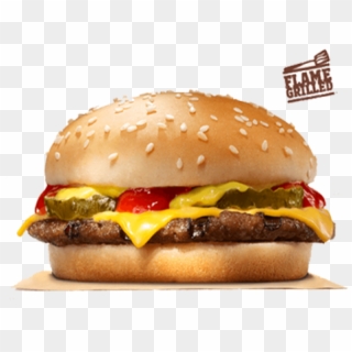 Classic Ingredients Flavored Just Right - Cheeseburger Bacon Burger King Clipart