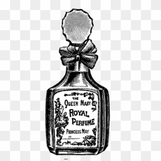 Vintage Perfume Bottle - Vintage Perfume Bottles Transparent Clipart
