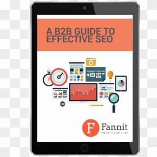 Fannit Seo Tablet Ebook Cover - Site Optimization Png Clipart