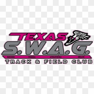 Texas S - W - A - G - Track & Field Club Clipart