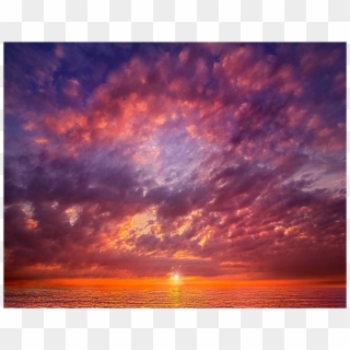 Sunrise Water Clouds Background Overlay - Nature Clipart