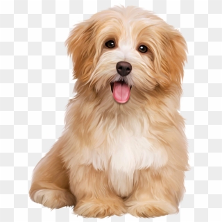 Cute Puppy Love - Dogs Sitting Clipart