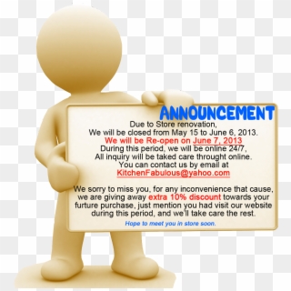 Announcement - Coming Soon Clipart