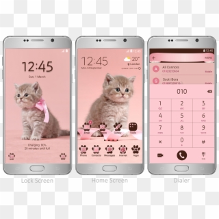 Cute Cat - Iphone Clipart