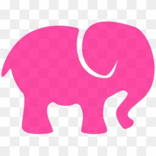 Free Png Download Alabama Baby Png Images Background - Pink Elephant Vector Clipart