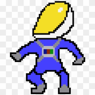 Spaceman Pixel Clipart