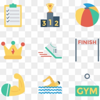Sports & Fitness - Icon Strength Clipart