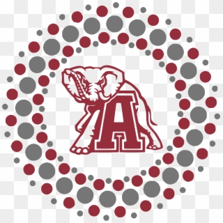 Alabama Crimson Tide Circle - Howard Kennedy Logo Clipart