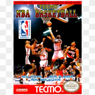 Tecmo Nba Basketball - Tecmo Nba Basketball Nintendo Clipart