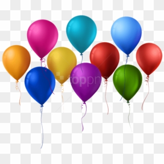 Free Png Balloons Png Images Transparent - Tanque De Helio Con Globos Clipart