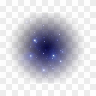 Blue Light Star Png Image High Quality Clipart - Circle Transparent Png