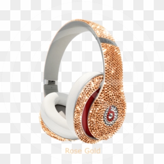 Beats Png - Beats Headphones Rose Gold Wireless Clipart