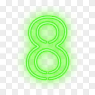 Eight Neon Green Png Clip Art Image Transparent Png