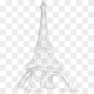 Torre Eiffel Png - White Eiffel Tower Png Clipart