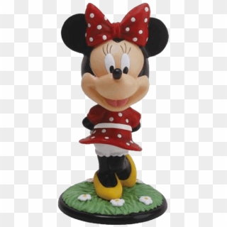 Minnie Mouse 5" Bobble Head Figurine - Minnie Mouse Bobbleheads Clipart