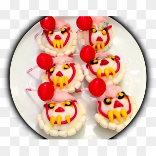 Clown Cupcakes - Bánh Clipart