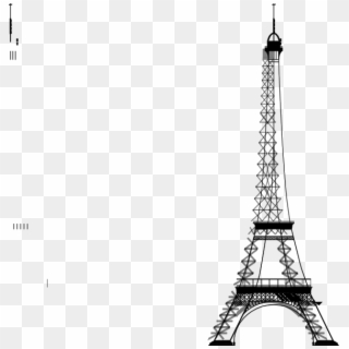 576 X 595 1 - Background Power Point Menara Eiffel Clipart