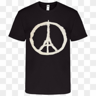 Peace Sign Eiffel Tower - Raiders Golden Knights Shirt Clipart