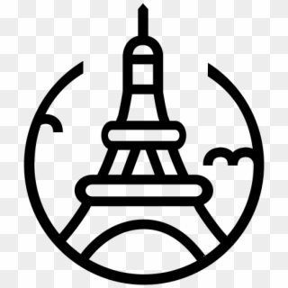 Eiffel Tower Line Drawings Clipart