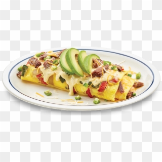 Spicy Poblano Omelette - Fast Food Clipart