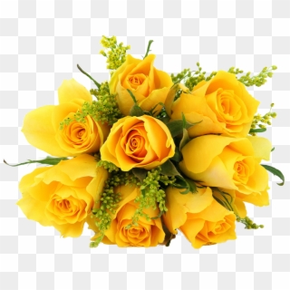 1200 X 1200 23 - Yellow Flowers Bouquet Png Clipart
