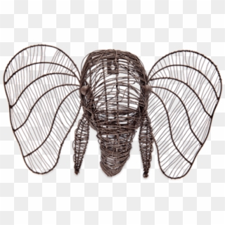 Free Png Download Nkuku Eko Wire Elephant Head Png - Illustration Clipart