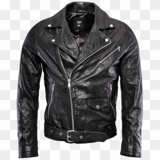 Clothes - Transparent Leather Jacket Png Clipart